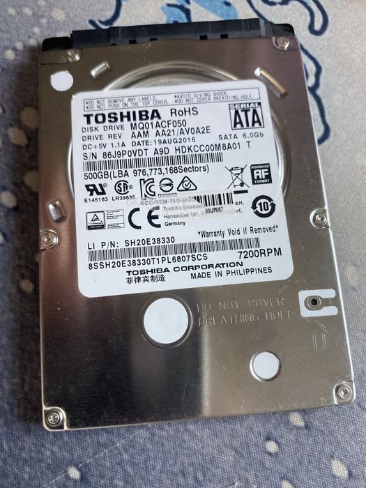 Dysk twardt 500gb hdd