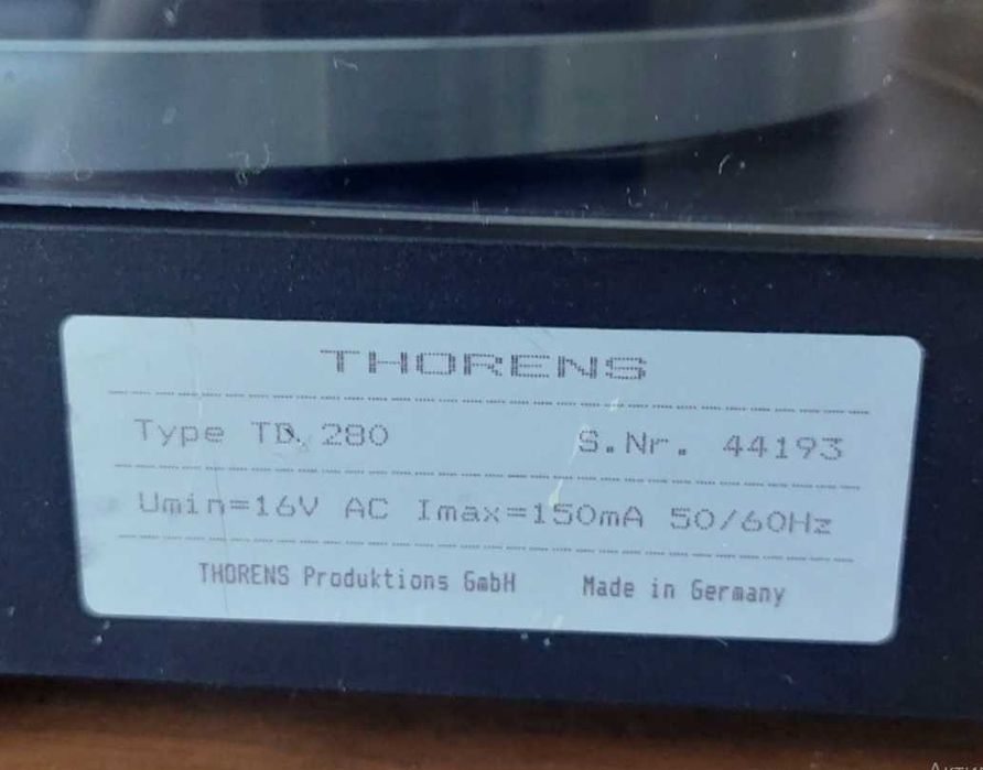 програвач вінілу Thorens TD 280 MK II