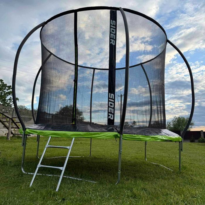 Батут з внутрішньою сіткою + драбинка 312см до 150кг 10FT SIDER Батути