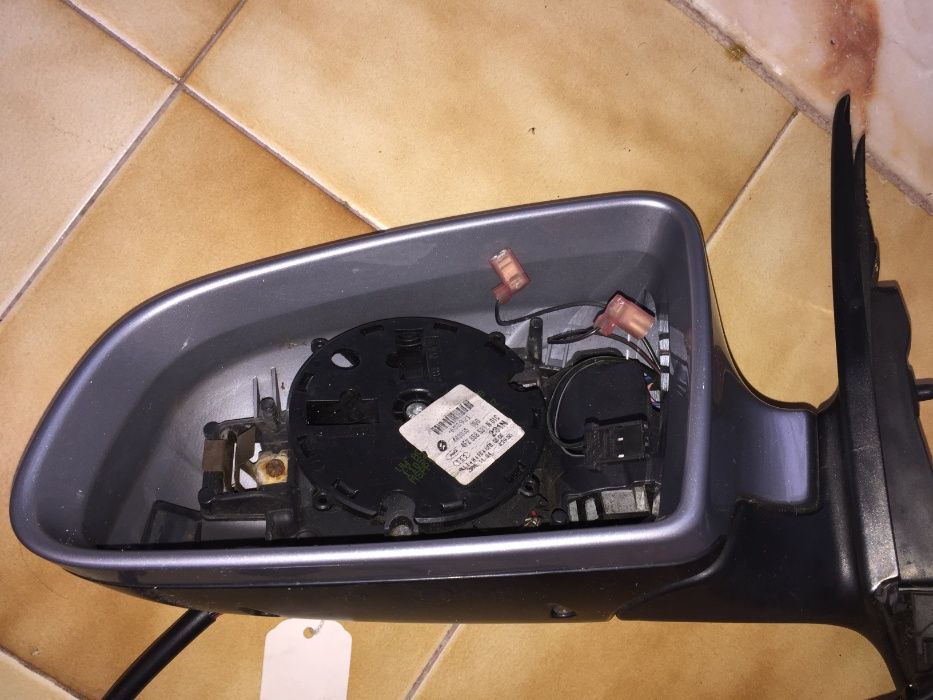 Espelhos OEM eletricamente rebativeis Audi A3/8P e A6/C6