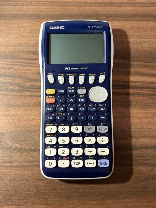 CASIO fx-9750GII — como nova