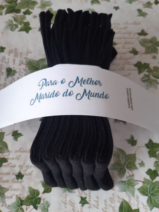 Personalizamos a sua compra, lote de 6 pares de meias