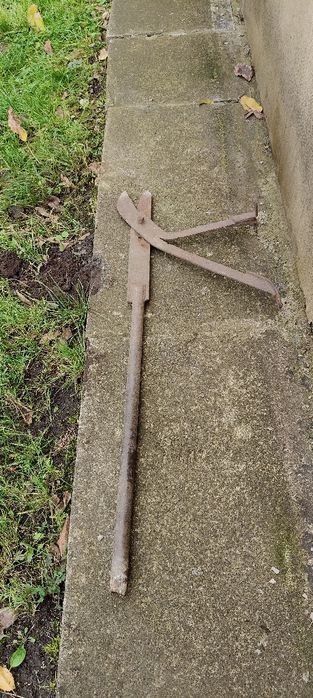 Ножиці по металу в колоду великі