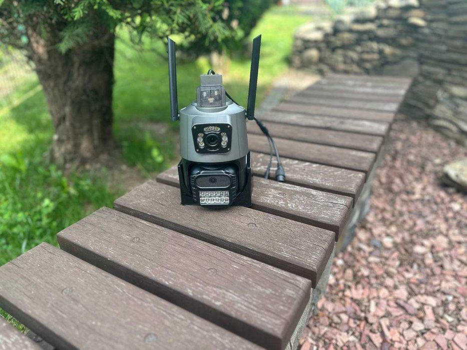 4G WiFi камера відеонагляду IP 8Мп поворотна SIM камера наружная IP66