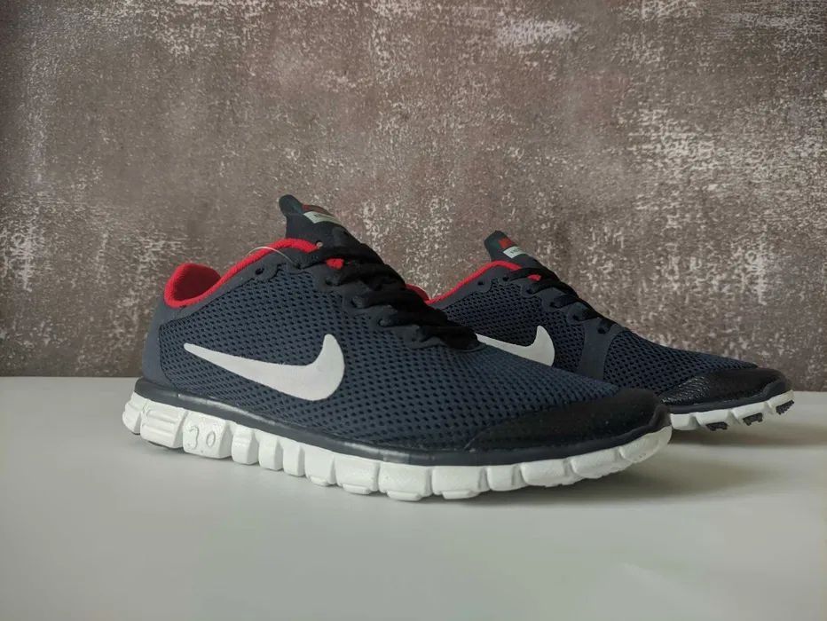 Кросівки Free Run сині легкі кросівки сітка підошва пінка