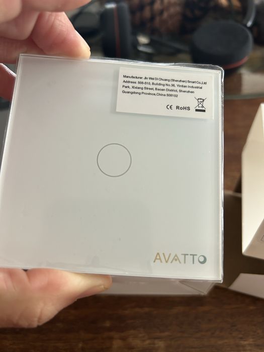 Par de interruptores touch com wifi novos (na caixa) - preco do par