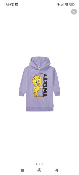 Sukienka dresowa dziecięcą rozm 134/140