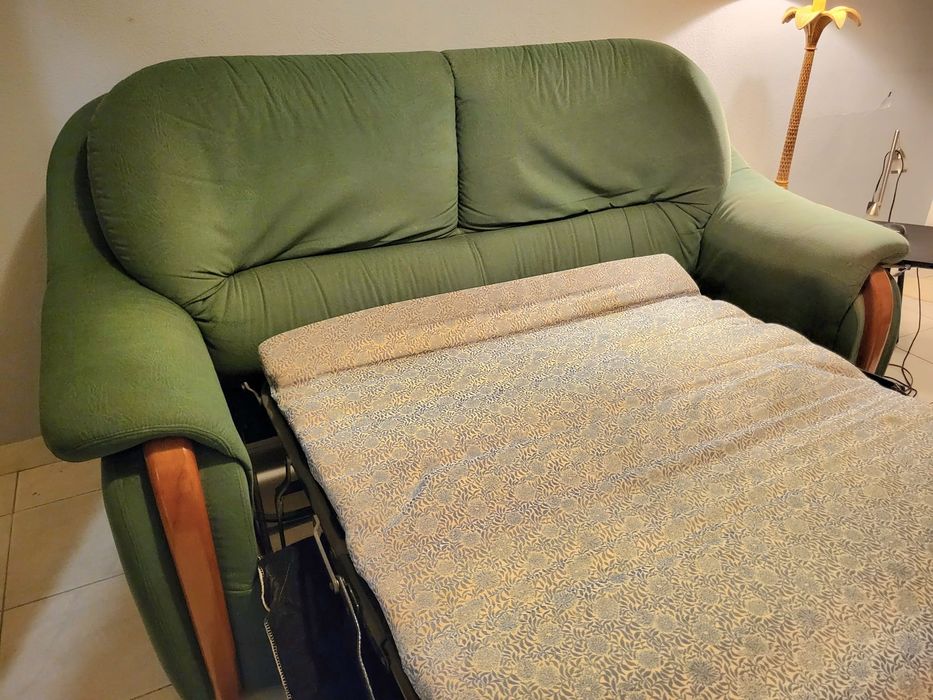 Sofá cama dois lugares