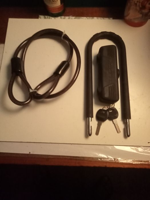 cadeado bicicleta mota