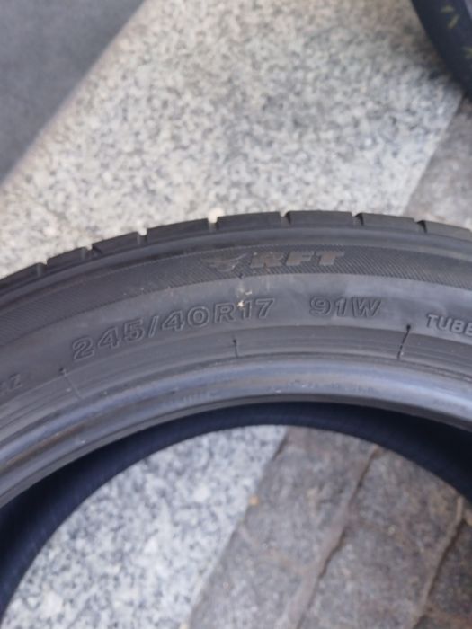 2 pneus 245 40 r17 Rft Bridgestone