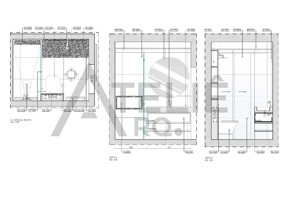 Projetos de Arquitetura / Arquitetura de interiores / Imagens 3D