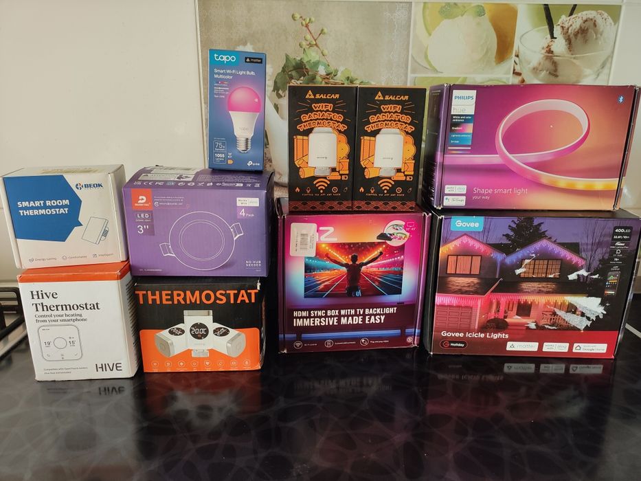 Розумна сенсорна панель керування Tuya Smart Home Panel 3.5" + 3 вимик