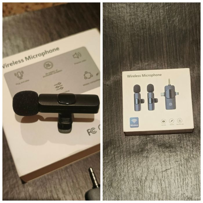 Бездротовий мікрофон (петличка) для Iphone  та Android