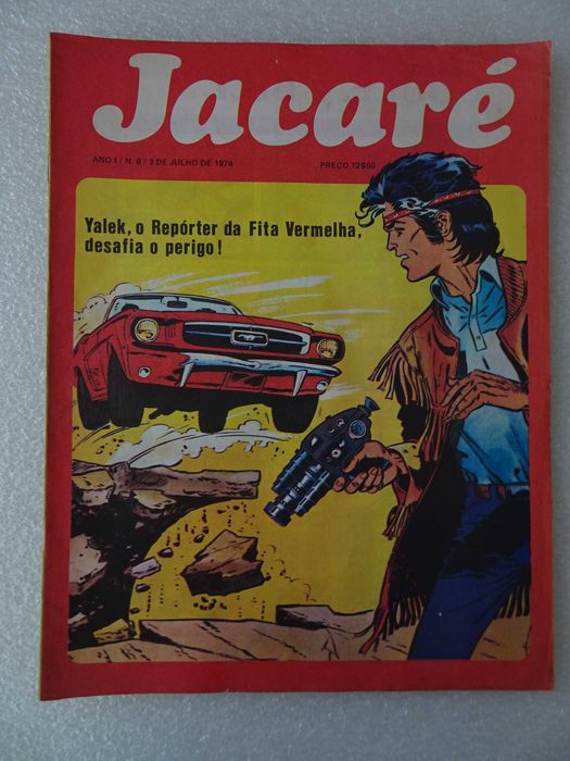 Livro - Revista Revista Jacaré - Ano I nº 6 - Julho 1974