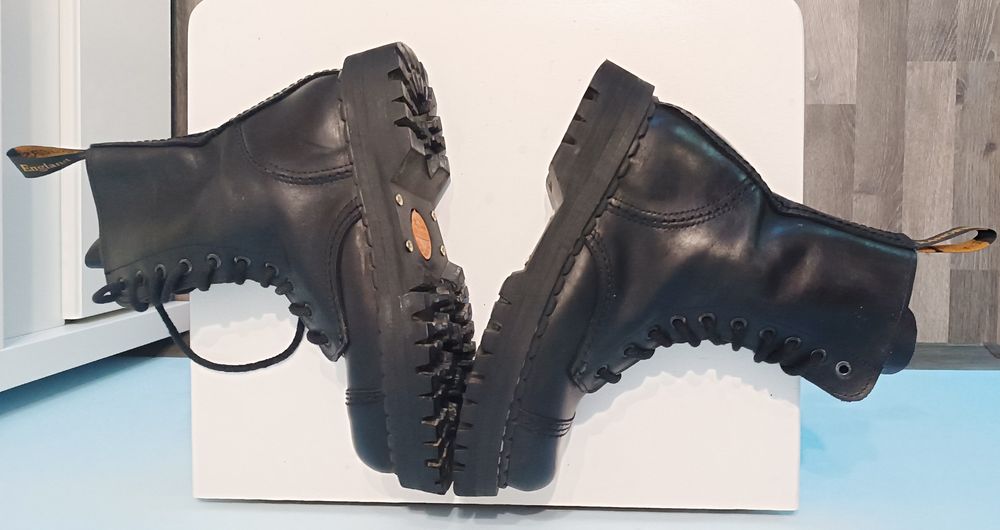 Czarny glany Rangers england rozmiar 37