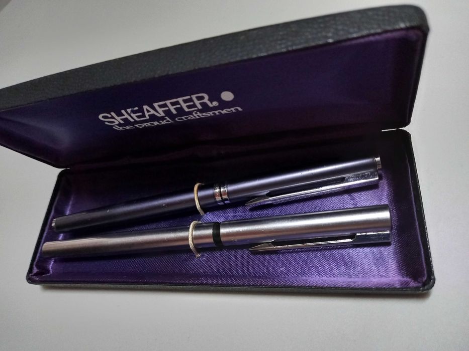 2 canetas antigas de aparo - Sheaffer