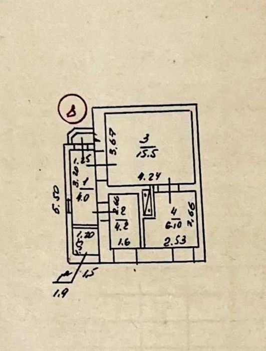 Продам 2-о к/к можливо під офіс в центрі по вул.Тимірязєва.