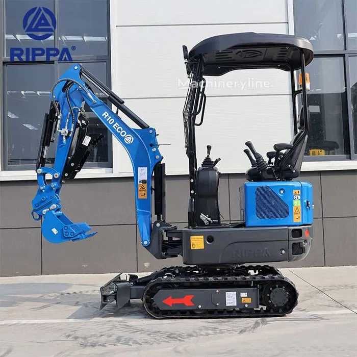 Nowa Minikoparka RIPPA R10 ECO Kubota Jcb rozsuwane podwozie 1T Transport GRATIS PRZYJMUJEMY REZERWACJE NA MASZYNY DOSTĘPNE OD 7 MAJA