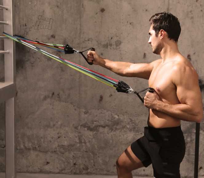 Kit Treino Elásticos Bandas de Resistência Treino Fitness Desporto NOV
