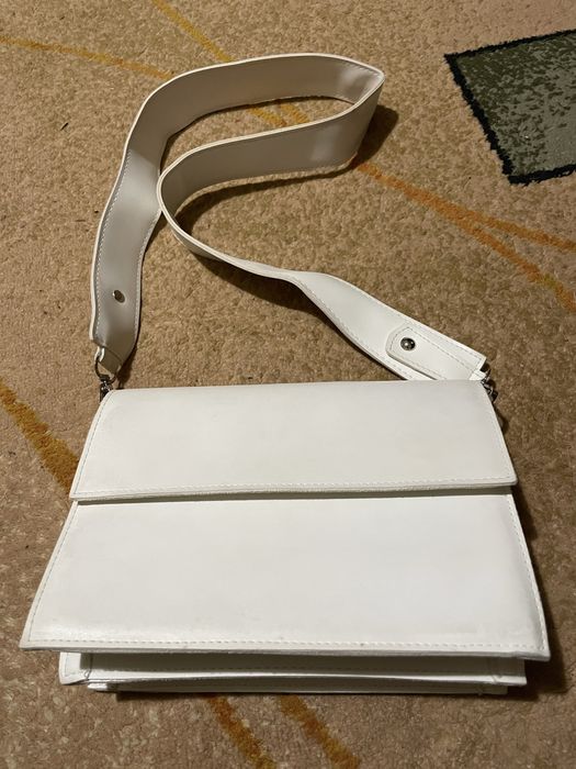 Сумочка біла через плече