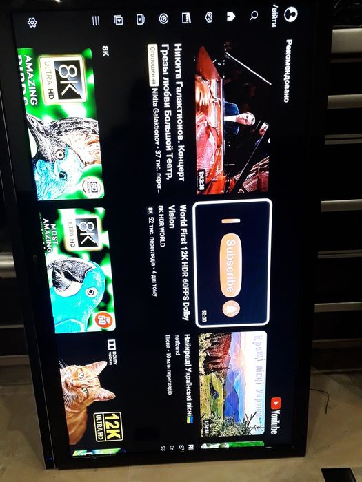 Великий ідеальний тонкий сучасний LED  телевізор  з Німеччини з гарант