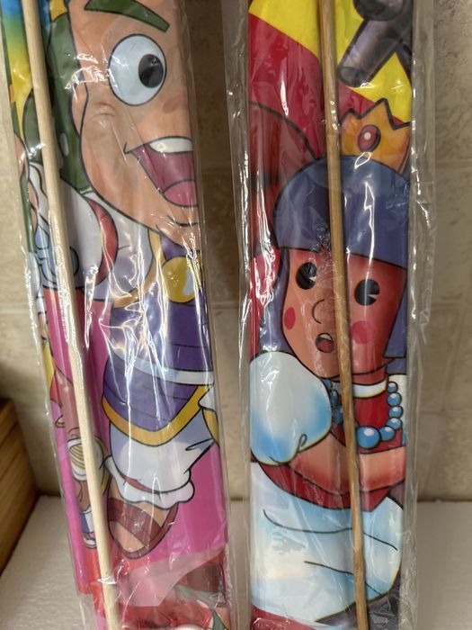 Dwa latawce z gier od Capcom i Bandai - Retro Nintendo / Sega