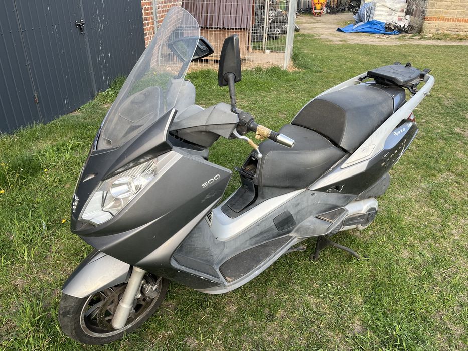 Peugeot Satelis 500 rama z dokumentacja francuską 2007r
