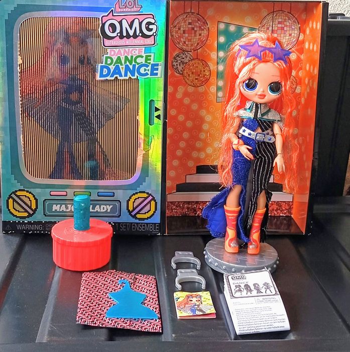 Boneca Lol OMG Major Lady Dance Dance Dance.