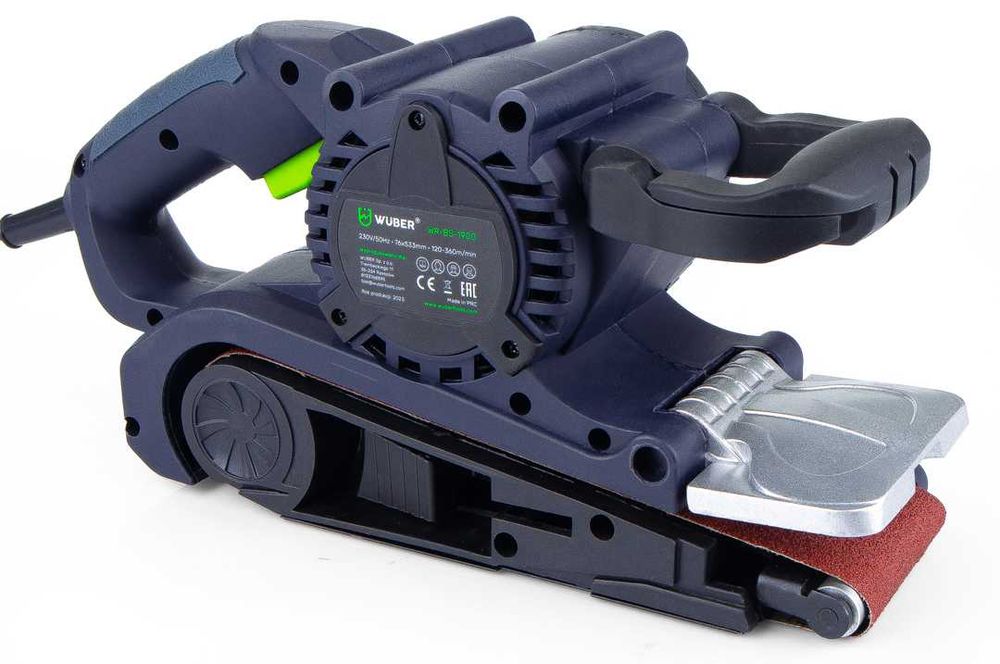 SZLIFIERKA TAŚMOWA czołg do drewna Z REGULACJĄ 1900W 230V 2348