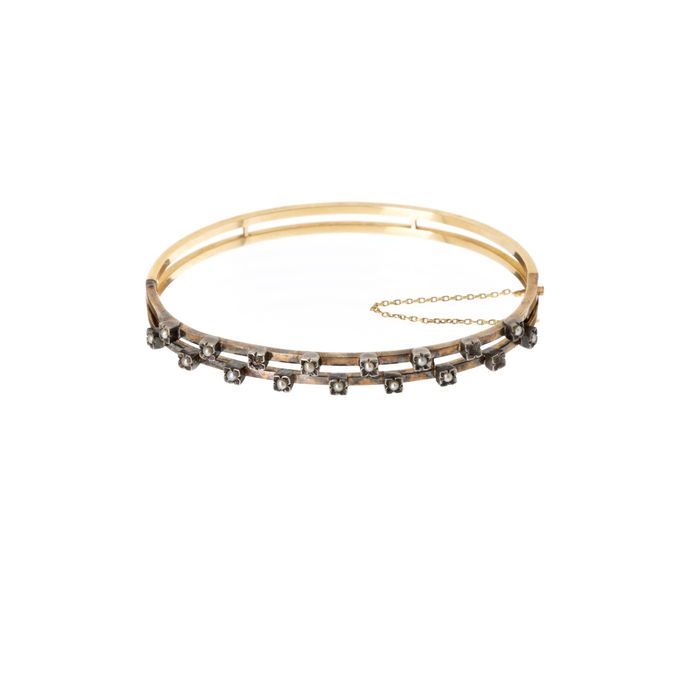 Joais - Pulseira em prata e ouro 19.2K