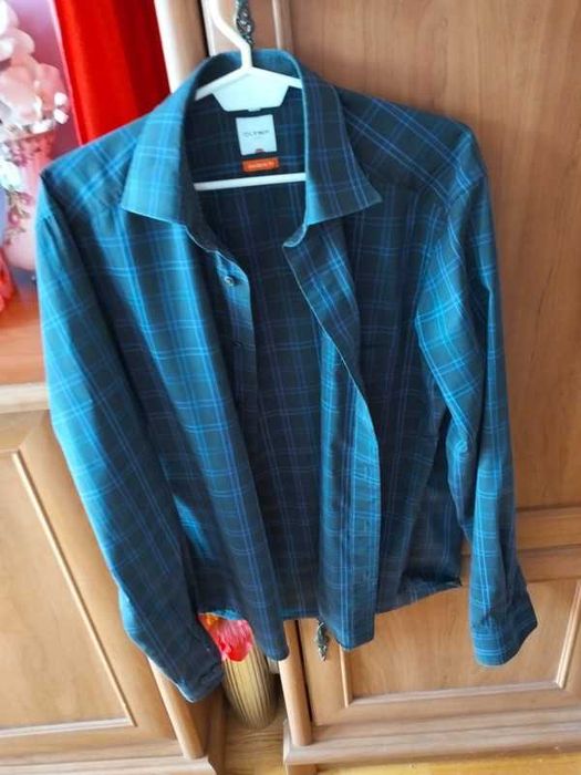 Koszula w kratę firmy Olymp Luxor-koł.39