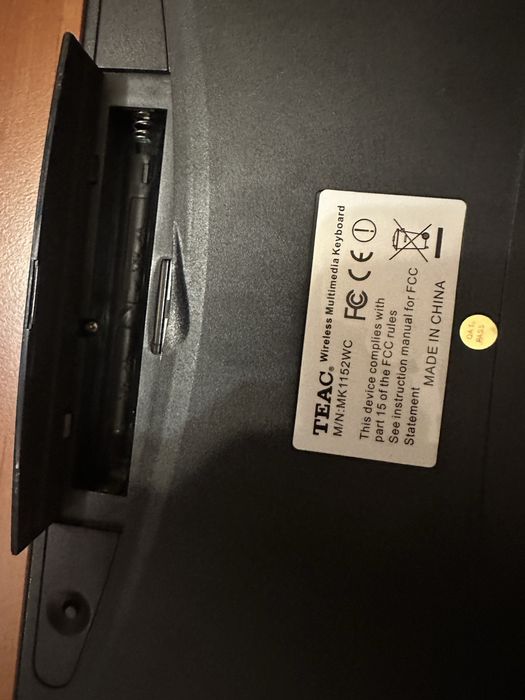 клавиатура TEAC беспроводная бу без флеши