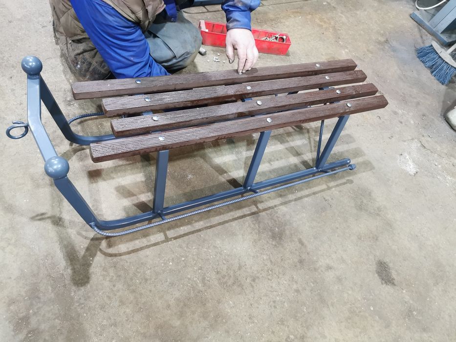 Duże masywne sanki idealne do quada