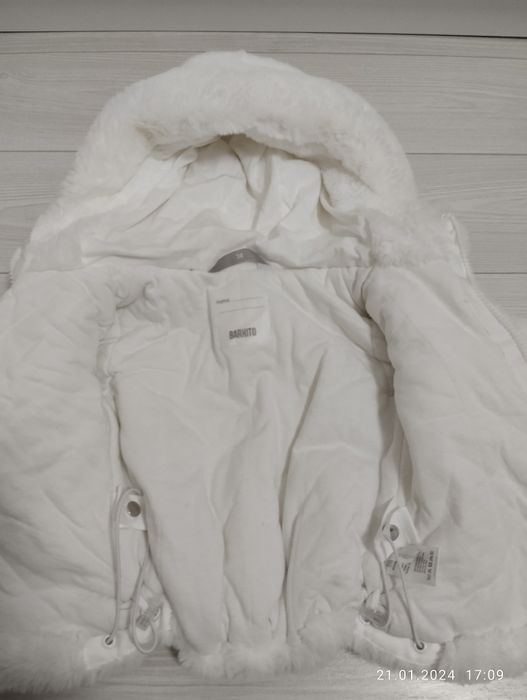 Бомба!біла  екошубка на принцес