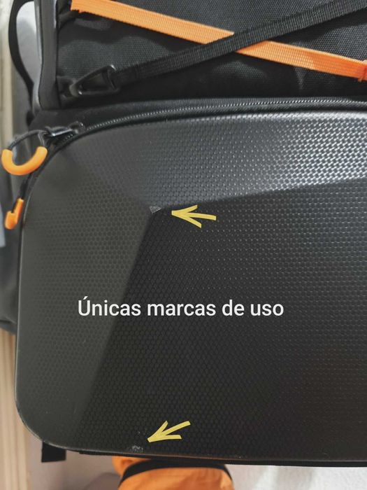 Mochila profissional grande de 32 litros para câmeras DSLR e SLR, com compartimento para laptop de 17 polegadas, à prova d'água.