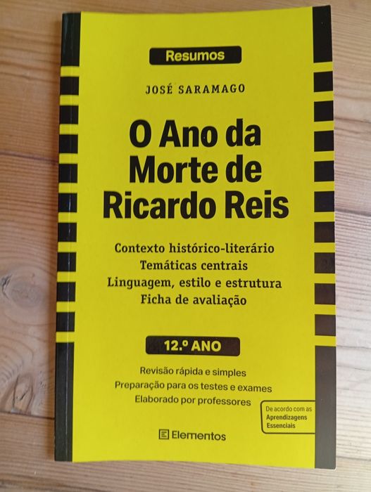 Resumo - O Ano da Morte de Ricardo Reis