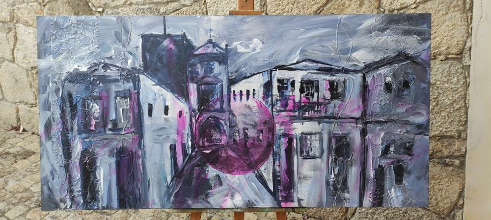 Pintura / tela 
Medidas 120*0,75