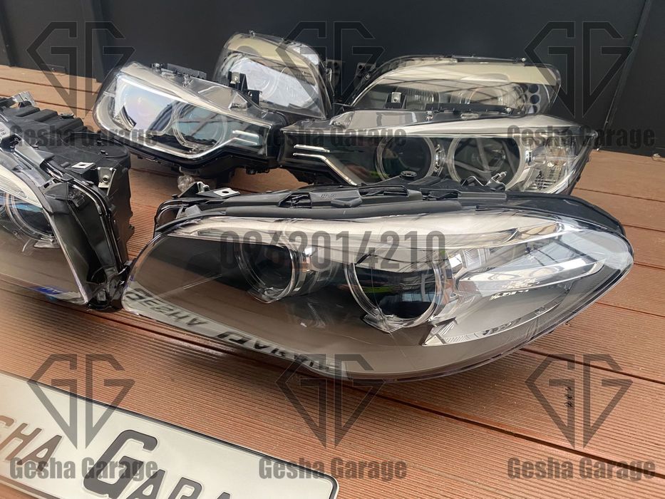 Наявність комплект фар BMW БМВ e39 F10 F30 g30 led halogen xenon lci