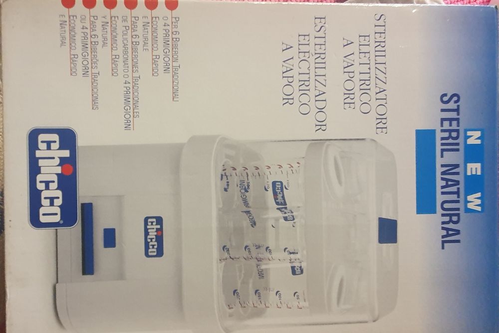 Esterilizador chicco para 6 biberões435257133499033603
