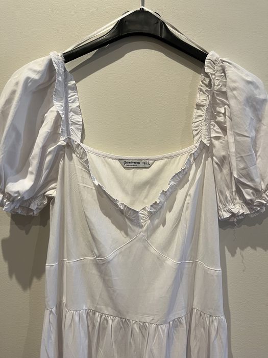 Vestido comprido Stradivarius