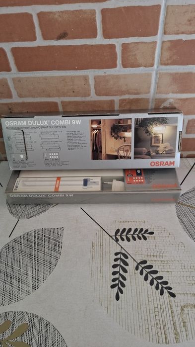 2 Candeeiros  Osram Dulux combinado 9W
