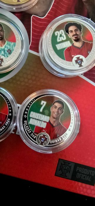 Icoins collection seleção portuguesa