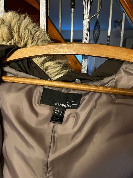 Kurtka płaszcz zimowy MANGO suit