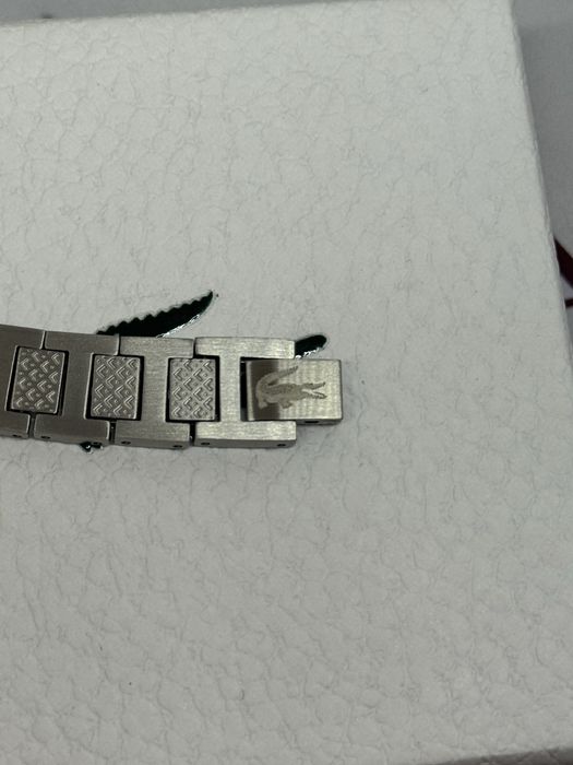 Браслет Lacoste/Браслет Лакост/ Браслет Чоловічий/Браслет срібний