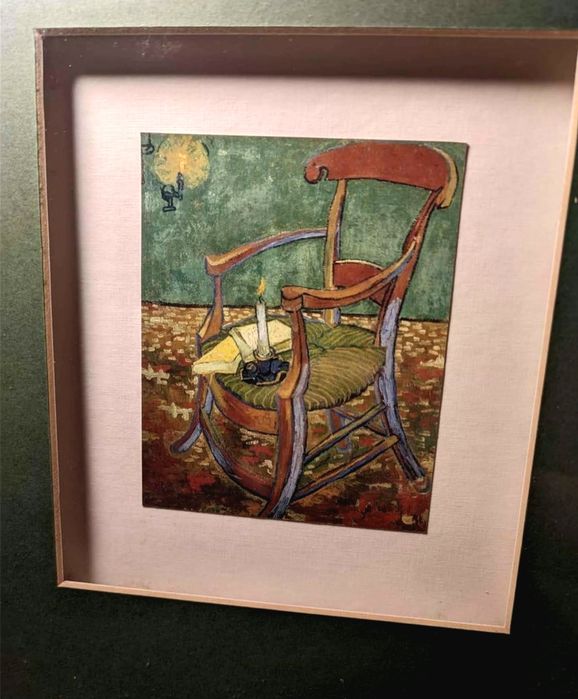 Quadro emoldurado Van Gogh Quadro com postal emoldurado de Van Gogh
Me