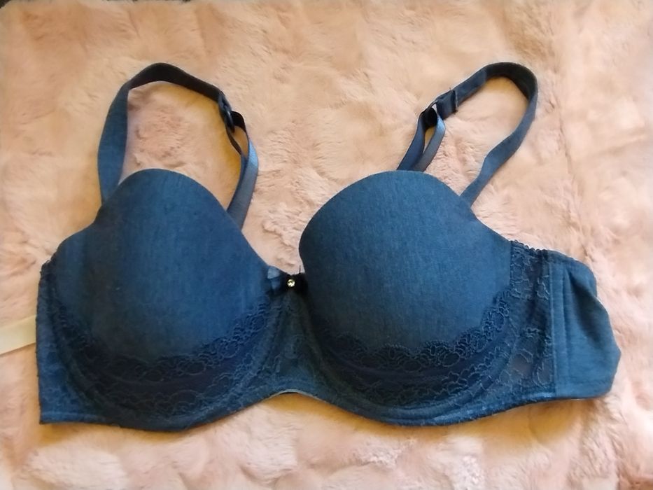 Nowy granatowy biustonosz Jolinesse 85 B