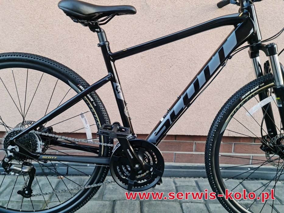 Rower męski crossowy SCOTT koła 28 SHIMANO ALTUS aluminium rabat