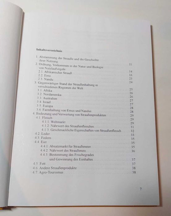"Der Strauß und seine Zucht" - Jarosław Olav Horbańczuk, Edition Baronigg