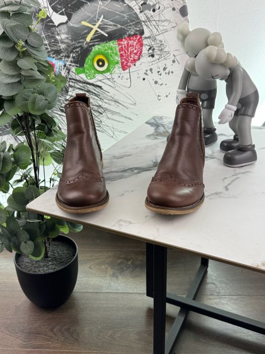 Зимові ботінки шкіряні Clarks 37 розмір Е15855