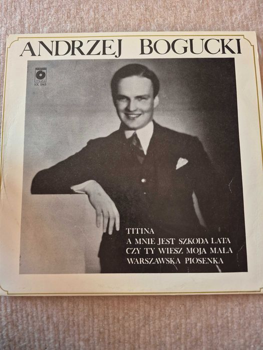 Płyta gramofonowa Andrzeja Boguckiego